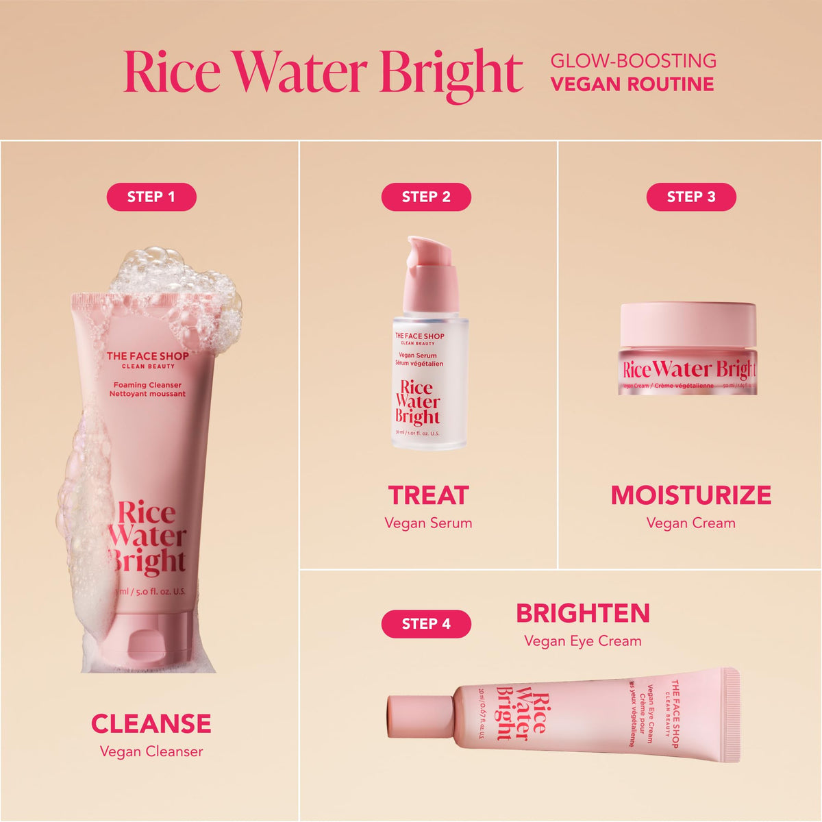 the face shop gift box styled as present-ready travel skincare set
