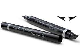 the flick stick front packaging showing wingliner pen and stamp for consistent wings