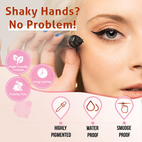 the flick stick in hand scale demonstrating compact size and travel-friendly benefit