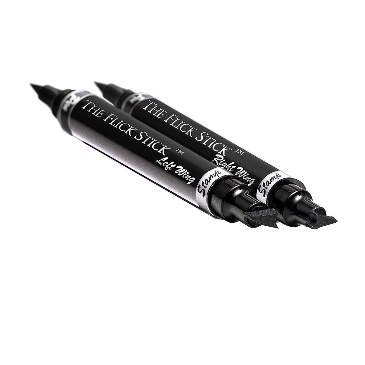 The Flick Stick in a makeup bag lifestyle shot showing everyday use benefit: convenient portability