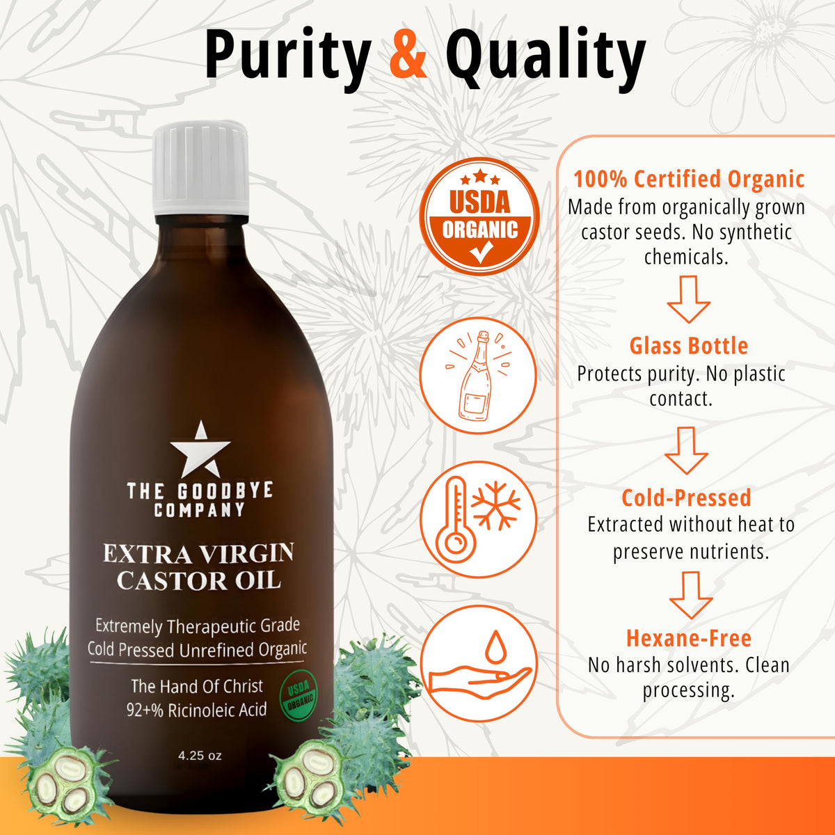 The Goodbye Company spoolie applying oil to eyebrow for precise grooming