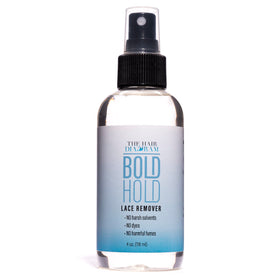 The Hair Diagram bold hold bottle front view showing product and quick application benefit
