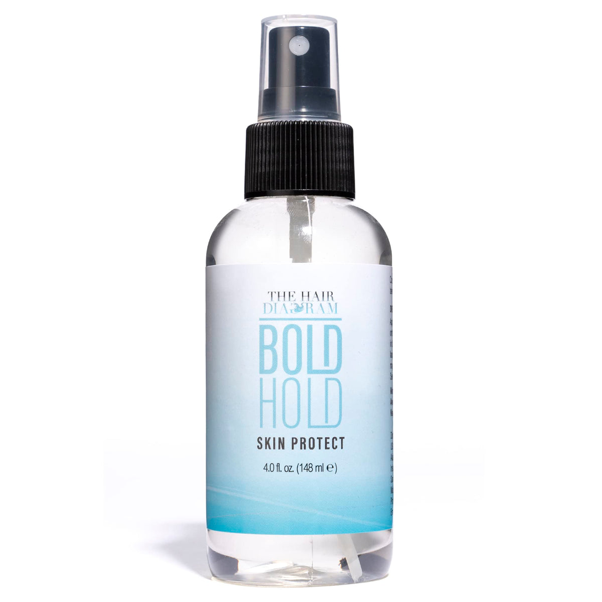 The Hair Diagram bottle front view showing protective scalp spray and quick identification