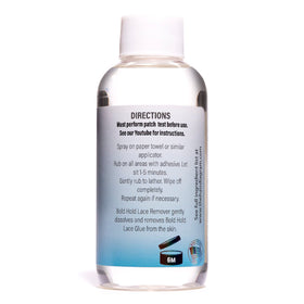 The Hair Diagram lifting glue residue at hairline to protect lace and hair benefit