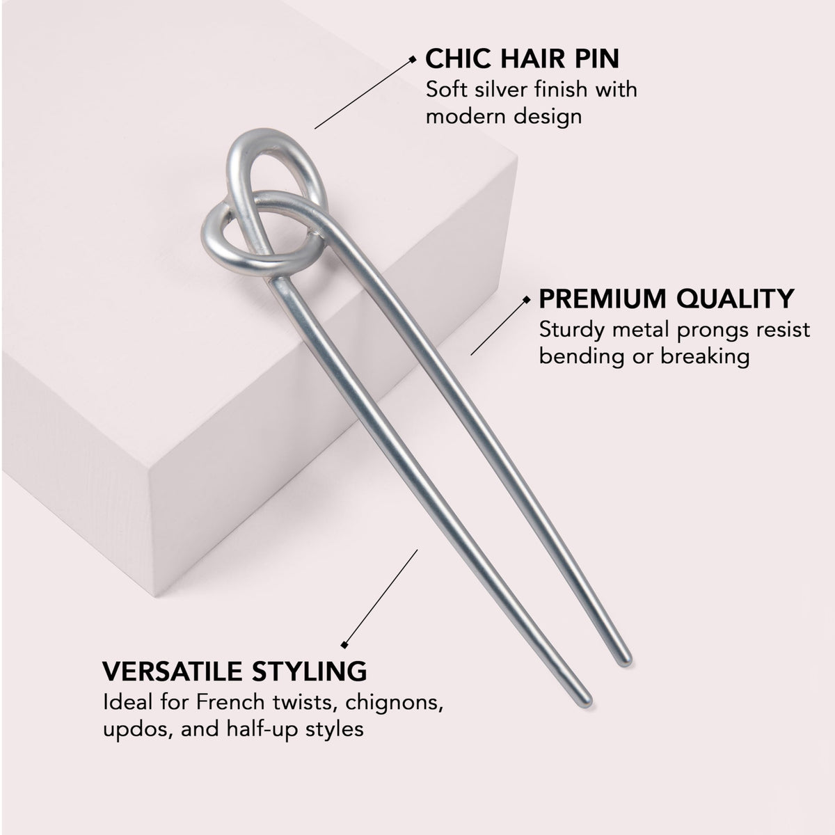 The Hair Edit detail of thick prongs demonstrates strong slip-resistant grip
