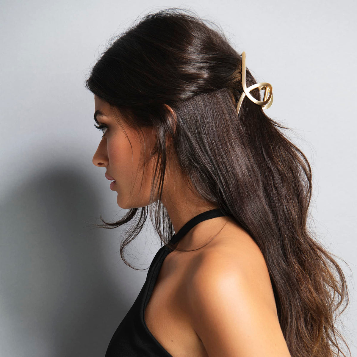The Hair Edit close-up of clip detail showing metal texture and durable construction