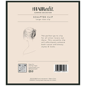 The Hair Edit clip styled with an everyday outfit for elevated accessorizing