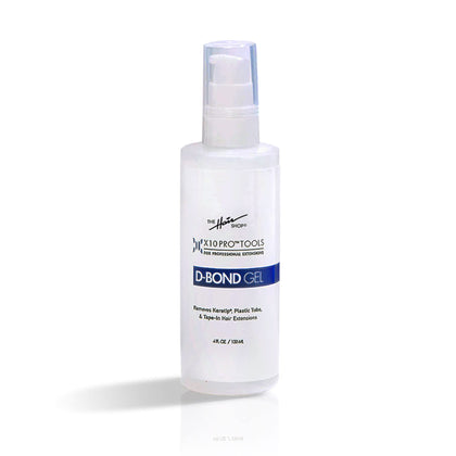The Hair Shop front packaging showing X10 Pro-Tools bottle and label benefit