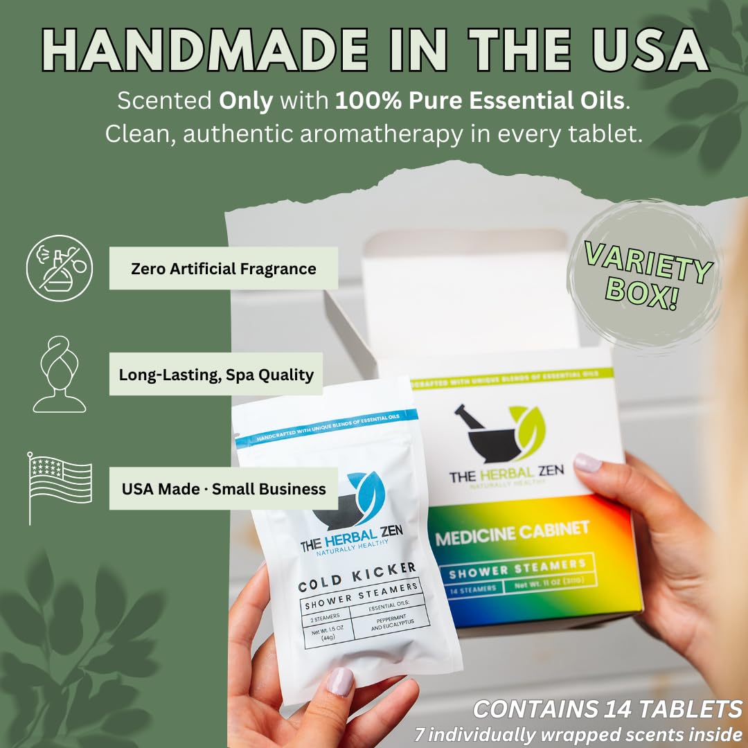 the herbal zen two tablets per blend arrangement illustrating value and selection benefit