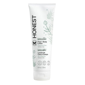 The Honest Company front bottle view showing clean packaging and gentle benefit