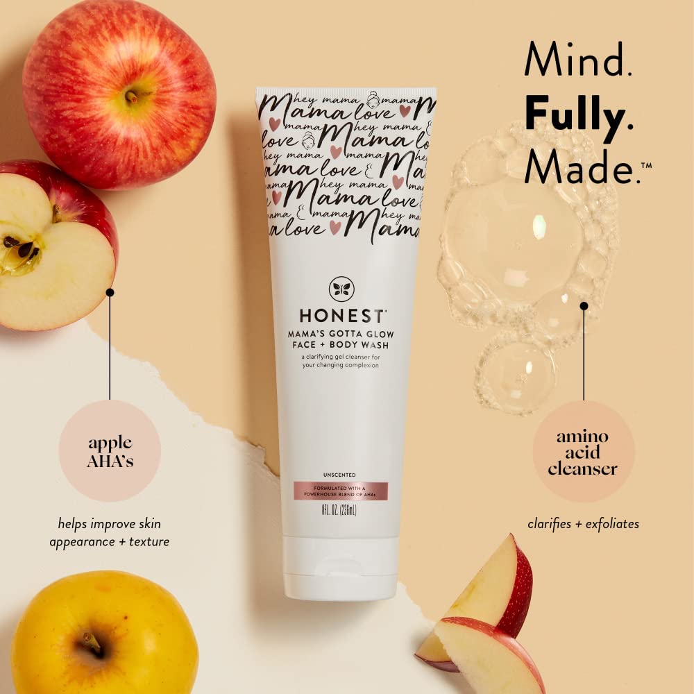 The Honest Company Glow On Body Cream close-up texture for long-lasting hydration