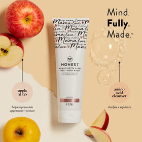 The Honest Company Glow On Body Cream close-up texture for long-lasting hydration