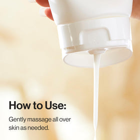 Close-up of The Honest Company ingredient label highlighting natural, safe benefit