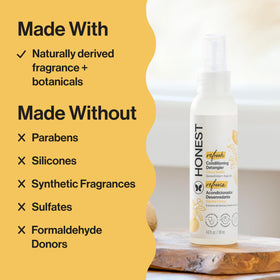 Close-up of ingredients showing argan oil and jojoba visuals for natural nourishment