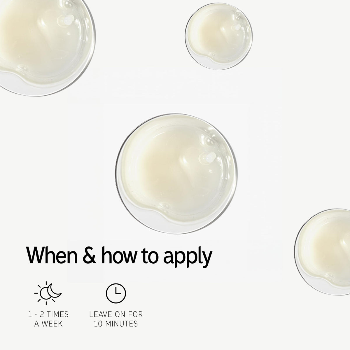 The INKEY List being massaged into scalp showing easy pre-shampoo use