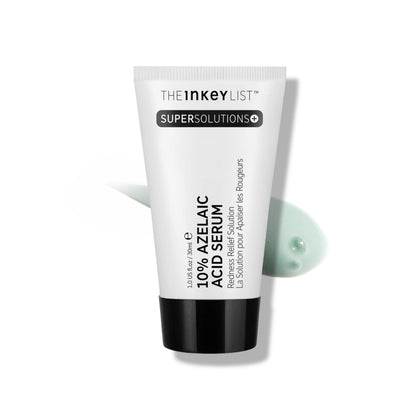 The INKEY List front packaging showing bottle and label, clear branding and benefit