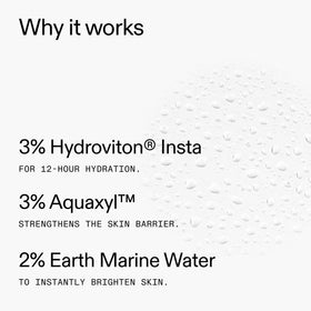 The INKEY List dewy skin after mist showing hydrated healthy glow and lightweight finish