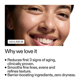 The INKEY List dropper dispensing serum, demonstrating controlled application