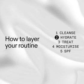 The INKEY List label highlighting key actives like Ectoin and Hyaluronic Acid benefit