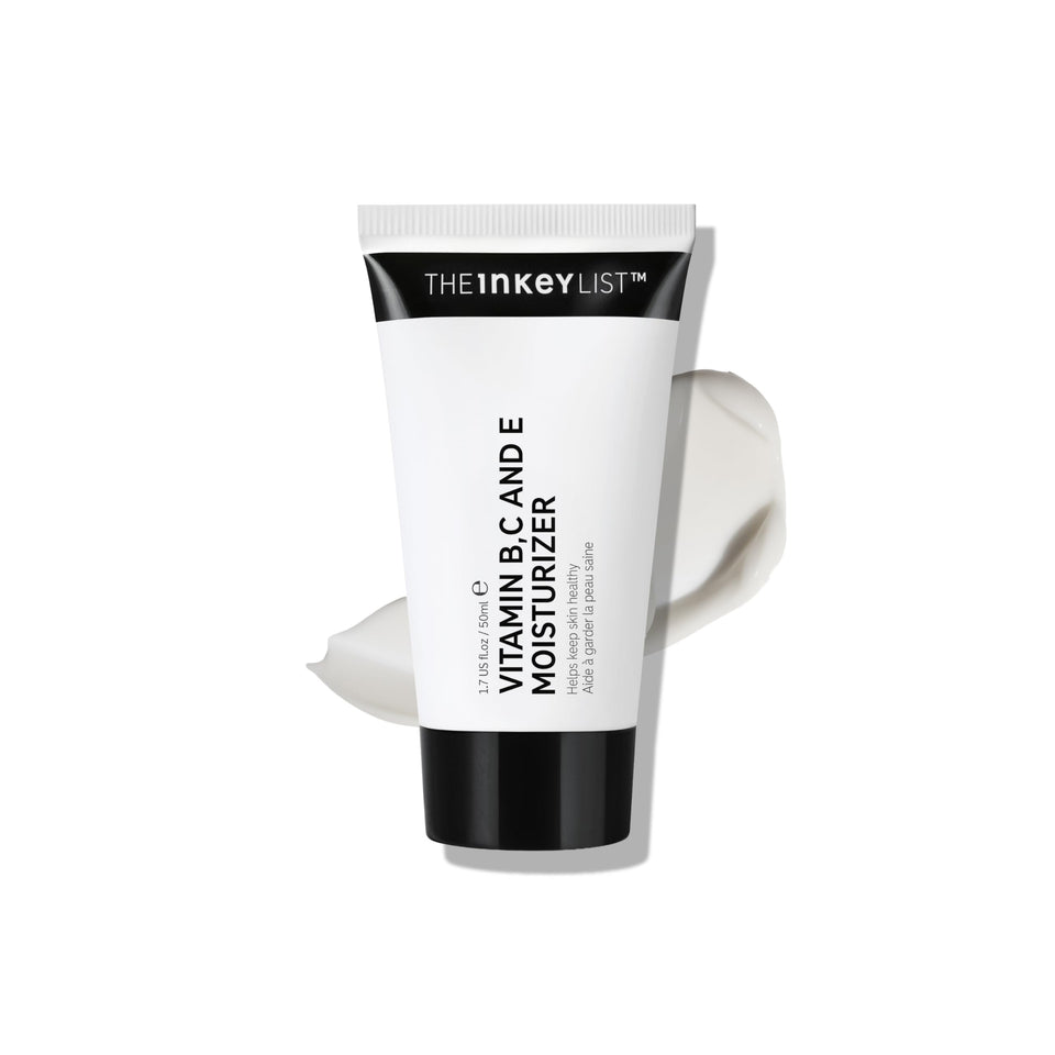 The INKEY List front packaging showing moisturizer and brand for clear product identification