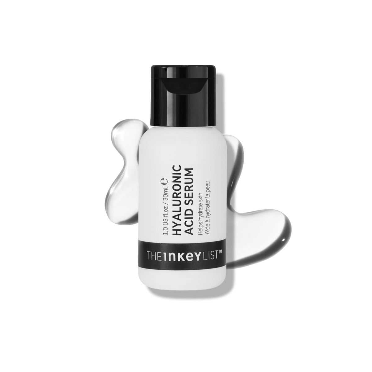 The INKEY List front packaging showing clean hydrating serum benefits