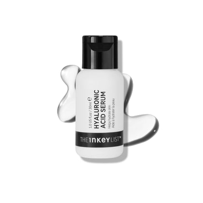 The INKEY List front packaging showing clean hydrating serum benefits
