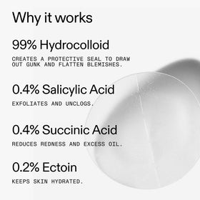 The INKEY List ingredient label highlighting salicylic acid benefit