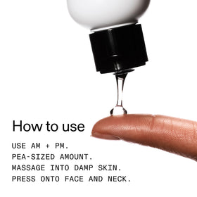 The INKEY List bottle styled on a bathroom shelf for routine inspiration