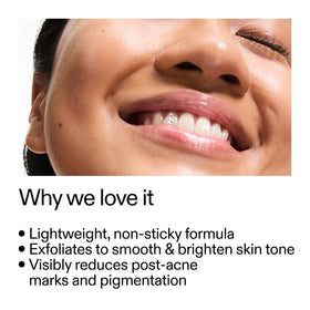 The INKEY List mandelic serum texture close-up highlighting lightweight hydration