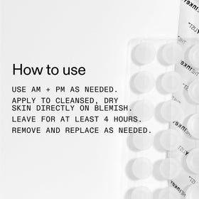 The INKEY List patch absorbing fluid to show protective absorption benefit