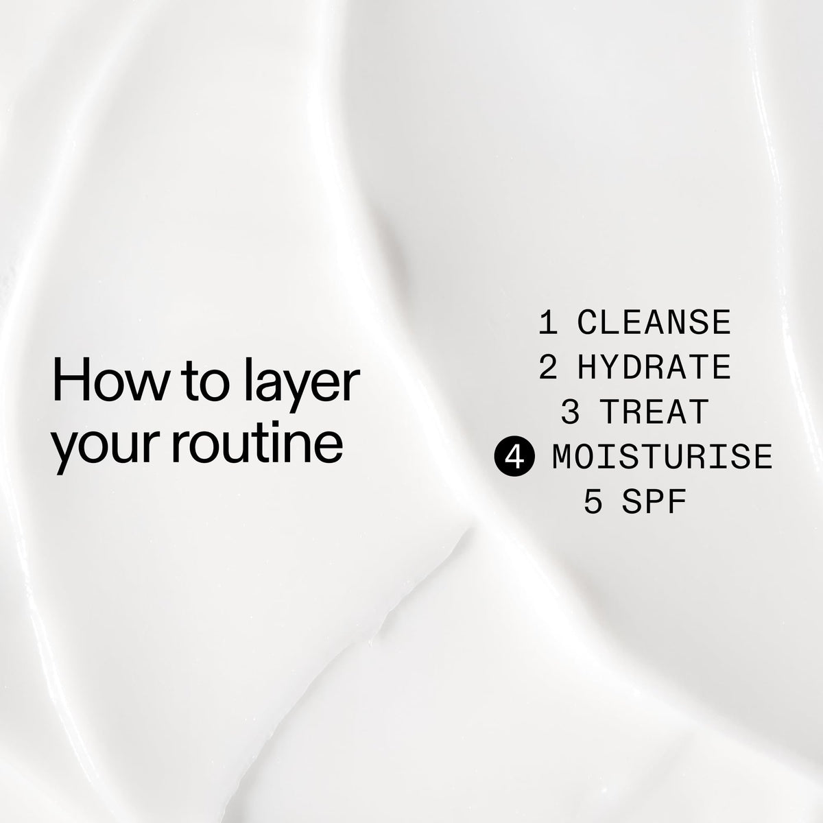The INKEY List moisturizer dispensing a pea-sized amount for easy application and control