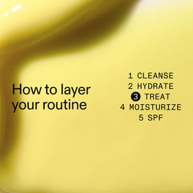 The INKEY List label ingredient panel emphasizing actives and benefits