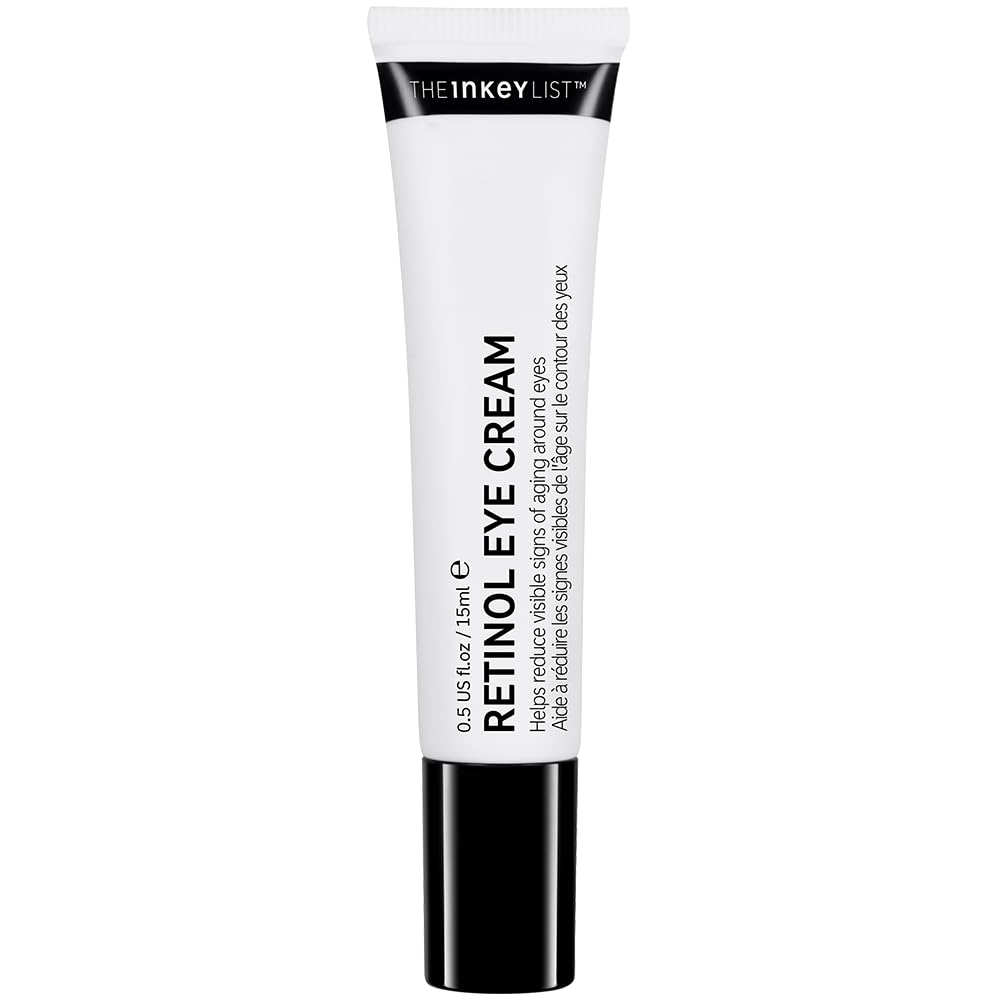 The INKEY List front packaging showing compact tube and clear purpose