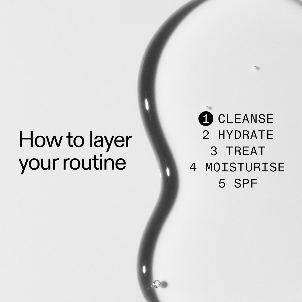 the inkey list salicylic acid graphic illustrating ingredient clarity benefit