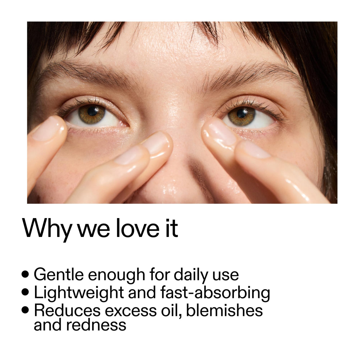 The INKEY List serum texture close-up illustrating lightweight, quick-absorbing formula