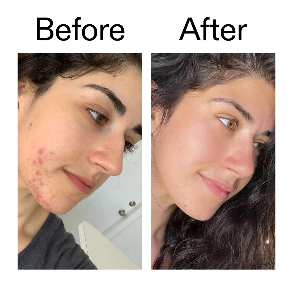 The INKEY List used in a makeup routine showing compatibility under foundation