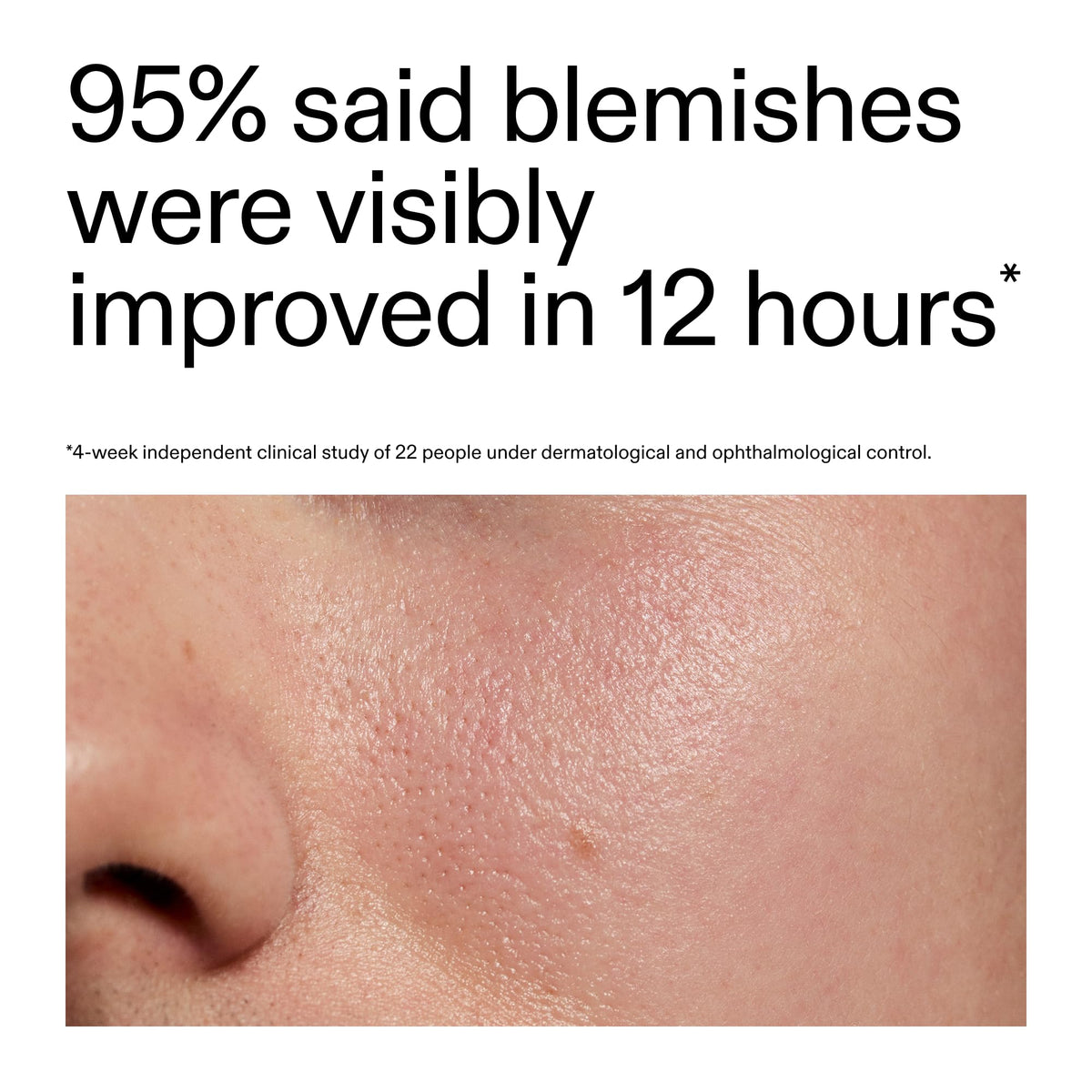 The INKEY List cream texture close-up showing non-drying formula that layers under makeup