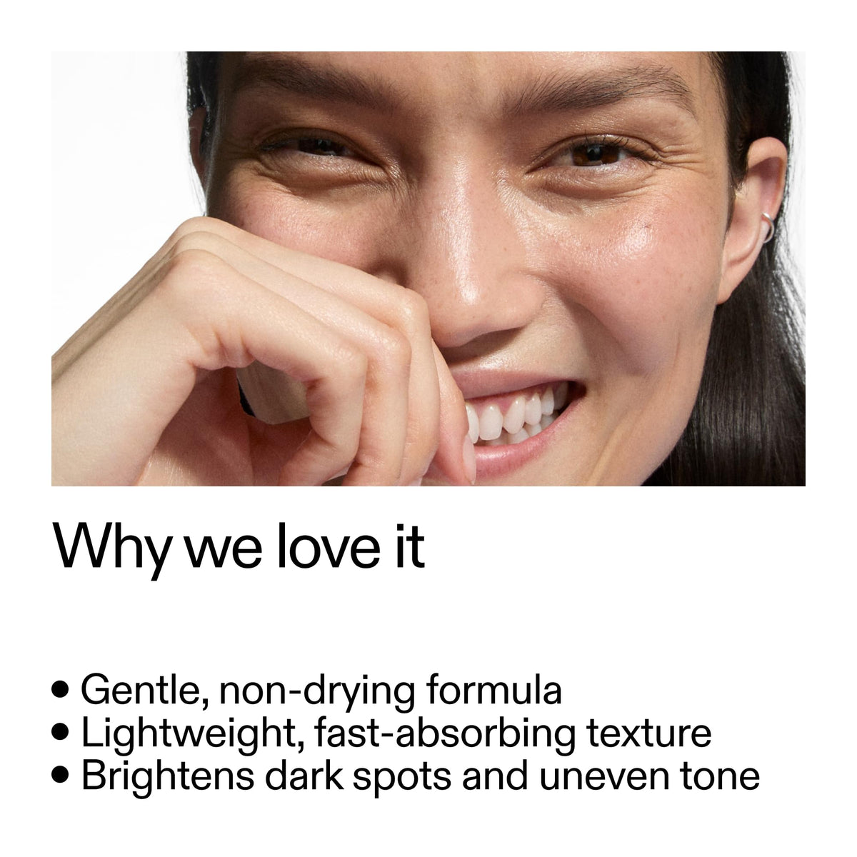 The INKEY List dropper dispensing lightweight serum texture for easy layering