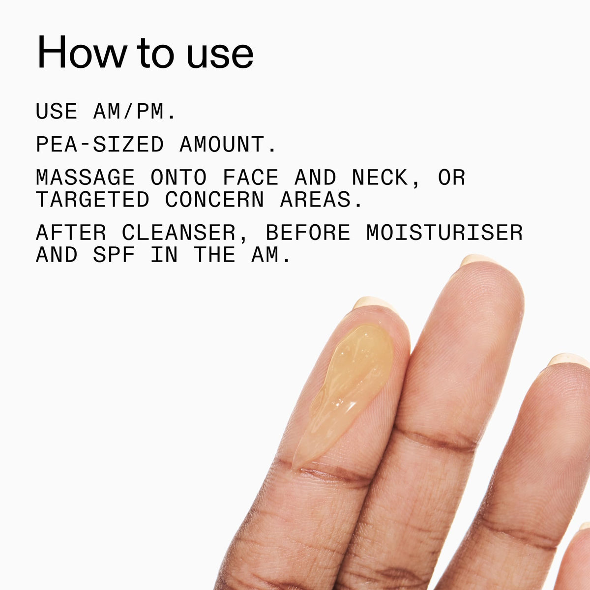 The INKEY List serum staged on a bathroom shelf as part of evening routine
