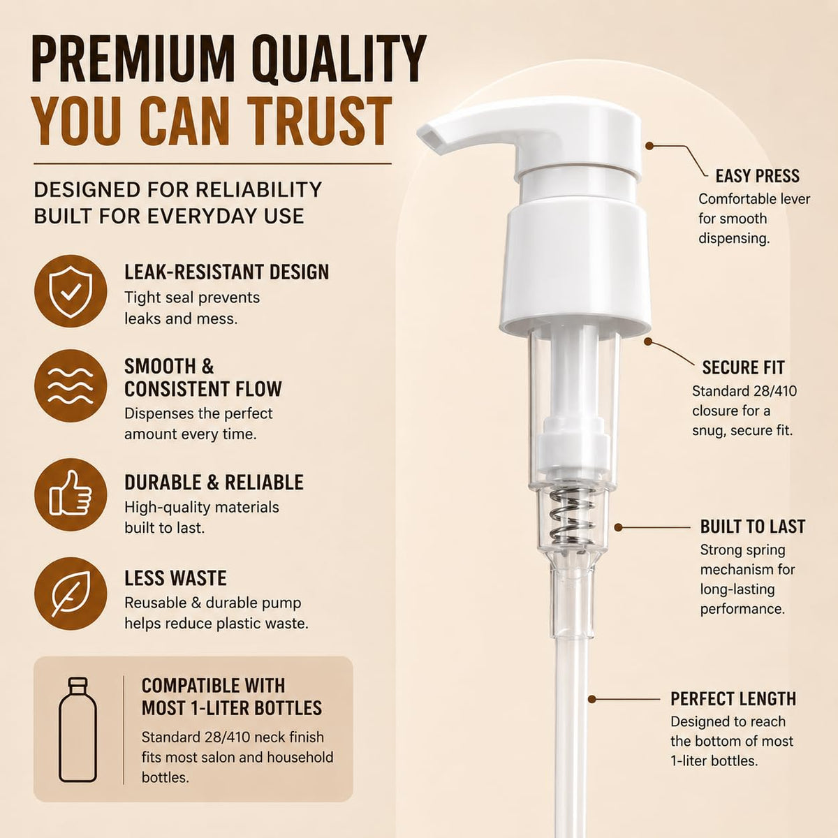 The Kombucha Company twist-lock mechanism detail showing leak prevention during storage