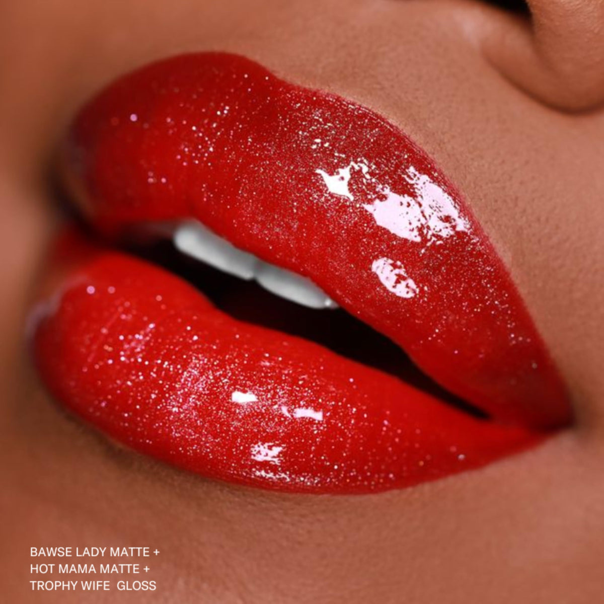 Model wearing The Lip Bar Bawse Lady in lifestyle setting showing confidence boost