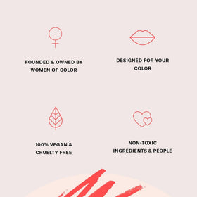The Lip Bar minis inside a purse highlighting portable beauty and convenience