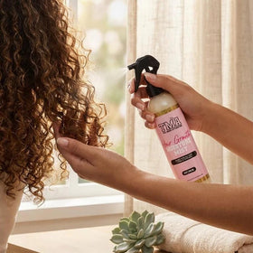 The Mane Attraction close-up of liquid texture highlighting lightweight, non-greasy finish
