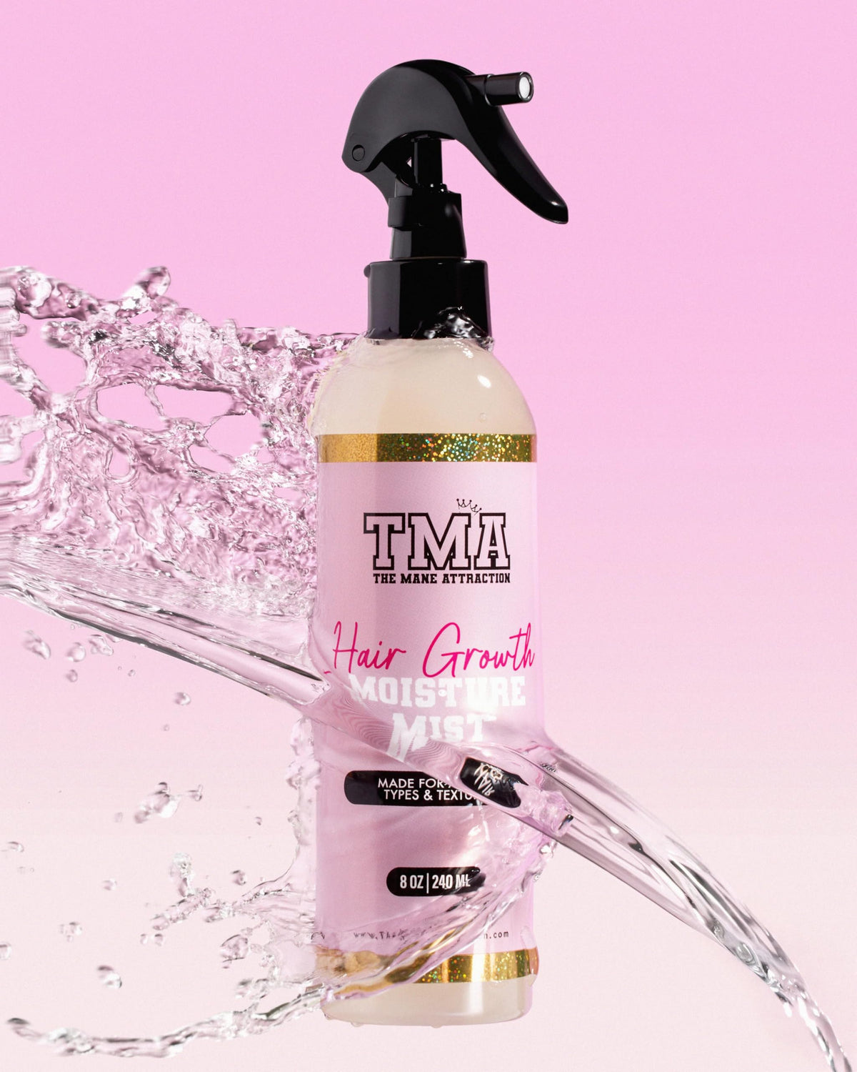 The Mane Attraction on hair lengths showing reduced frizz and improved smoothness