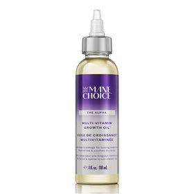 The Mane Choice front packaging showing bottle and label, clear product benefits