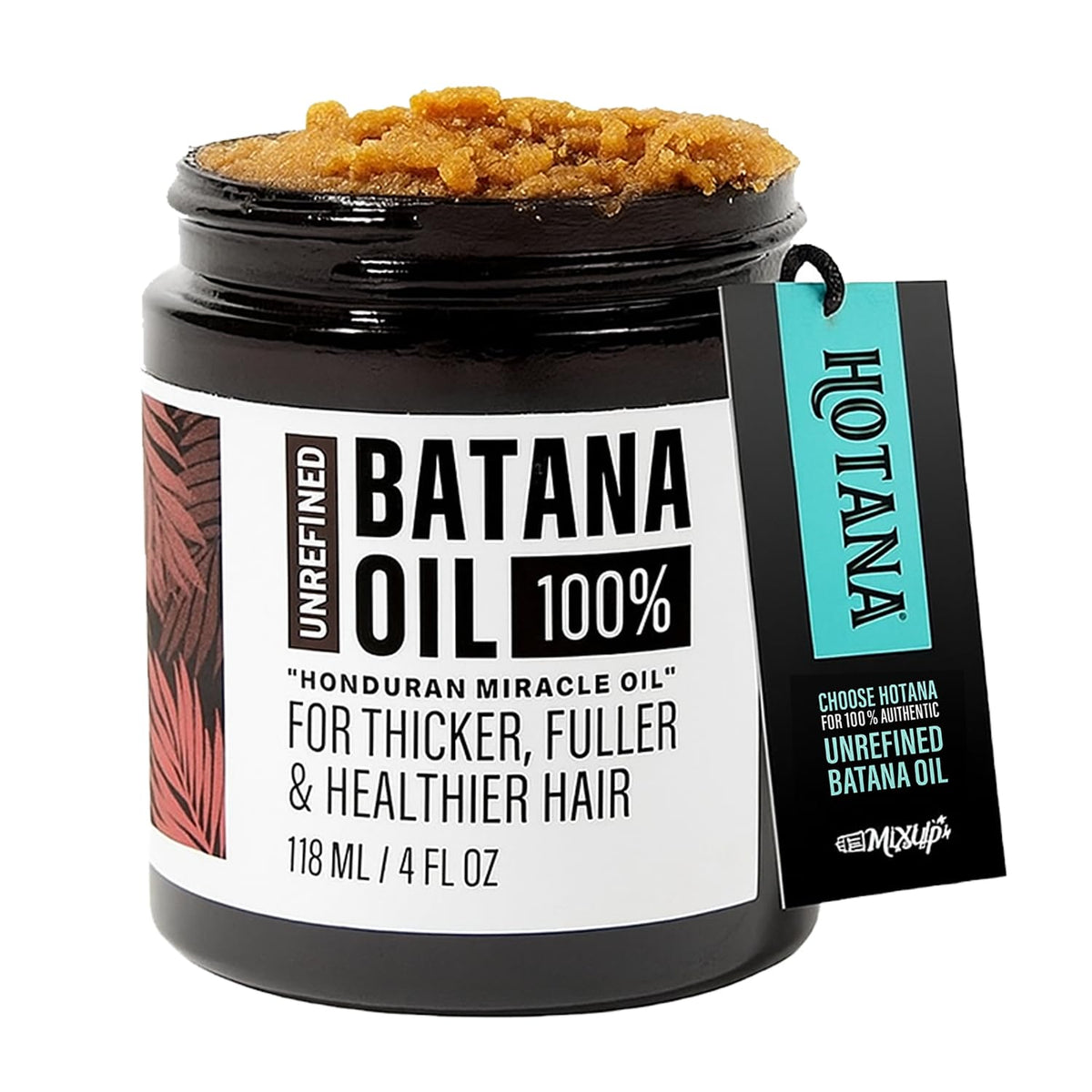 The-Mix-Up front jar showing label and 4 oz size, highlighting authenticity and convenience