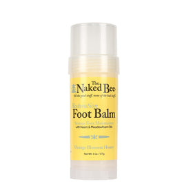 The Naked Bee front packaging showing orange blossom honey balm and benefits