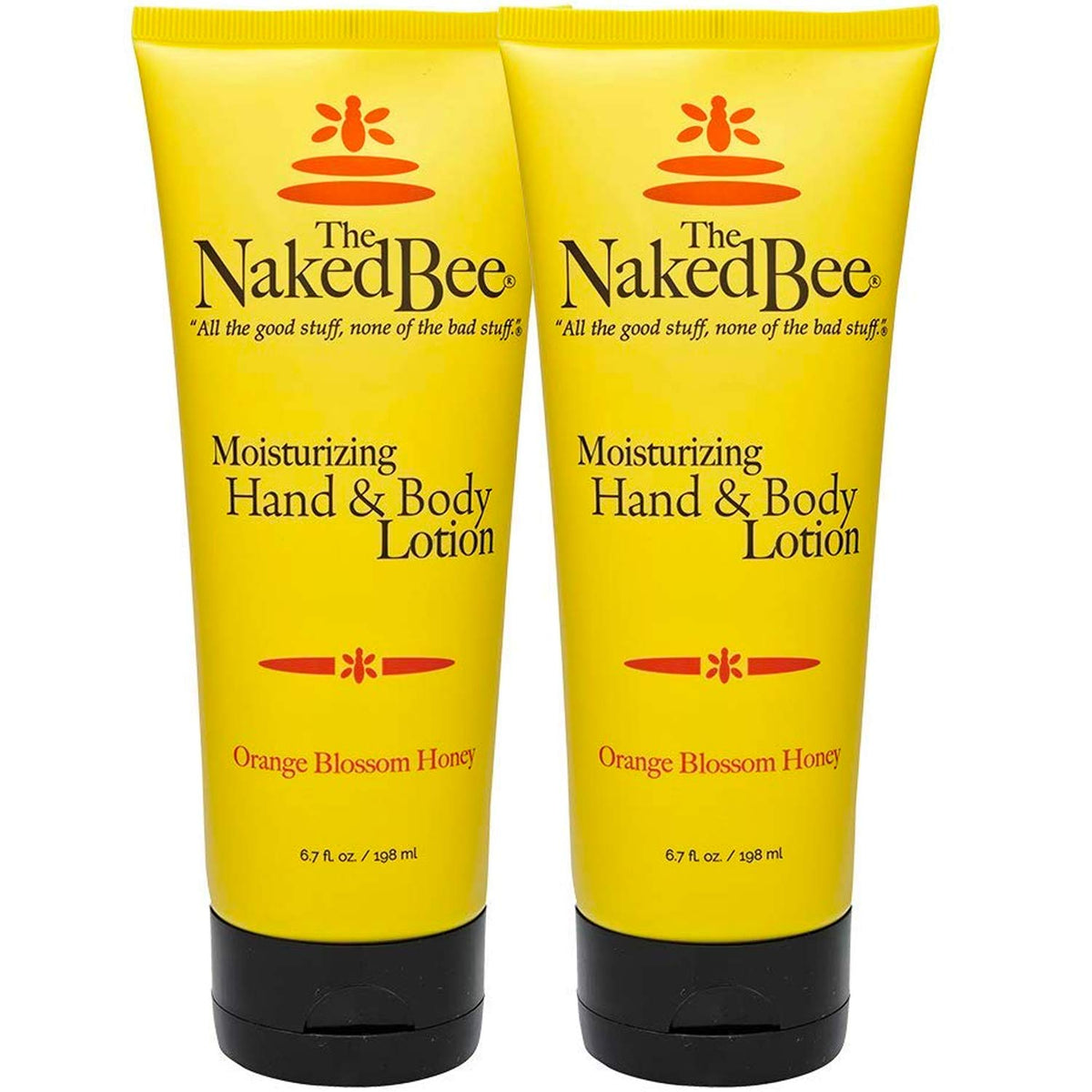 The Naked Bee front packaging showing honey scent and moisturizing benefits