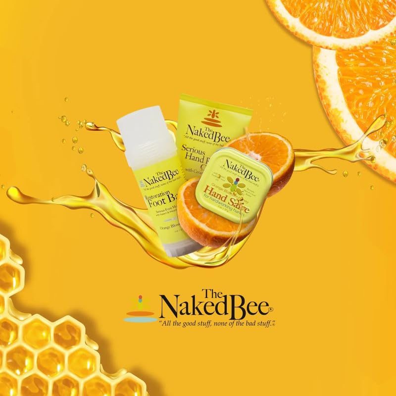The Naked Bee ingredients label close-up showing clean formulation