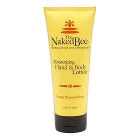 The Naked Bee front bottle showing label and orange blossom scent for everyday hydration